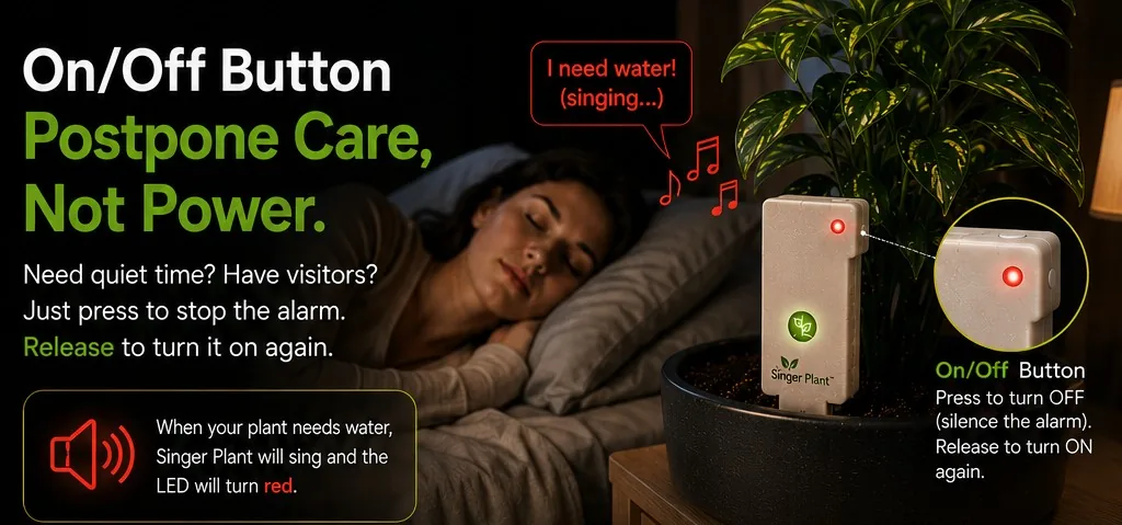 On/Off Button - Postpone Care, Not Power